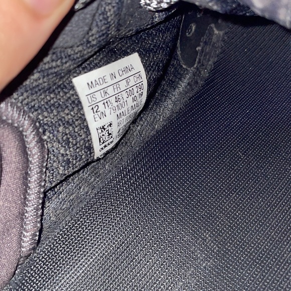 Size 12 Black Non-reflective Yeezys